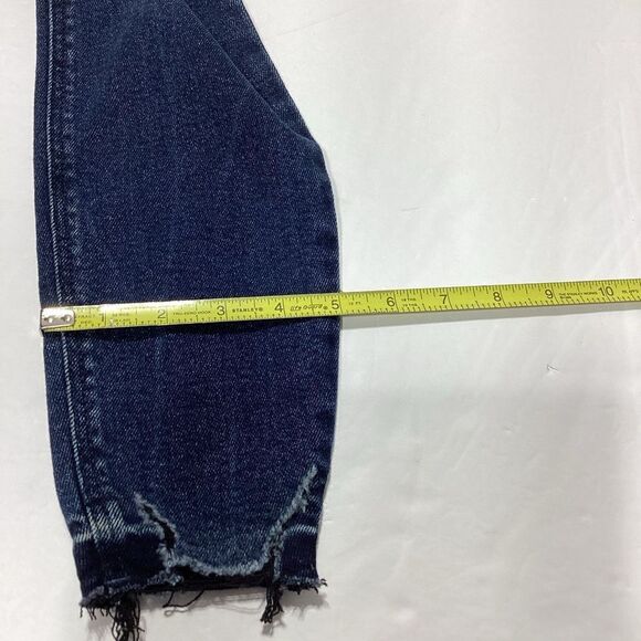 Old Navy Rockstar Super Skinny Mid Rise Raw Hem NWT Jeans Size 0 - Picture 11 of 13